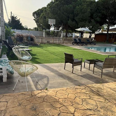 La Marciana - Piscina Pista Tenis Futbol Y Baloncesto Privado - Bungalow Externo Independiente Chiclana de la Frontera Exterior foto